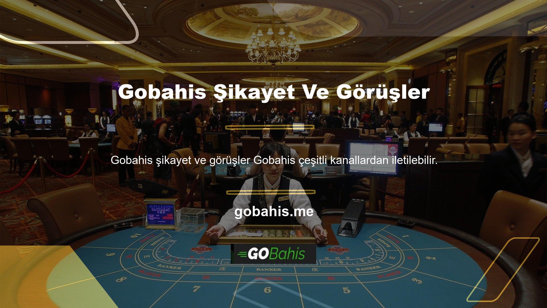 Çevrimiçi casino sitelerinde yetkililerle iletişime geçmek ve onlara görüş bildirmek çok kolaydır